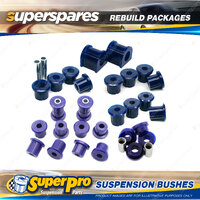 Rear SuperPro Suspenison Bush Kit for Toyota Landcruiser 74 Series 85-90
