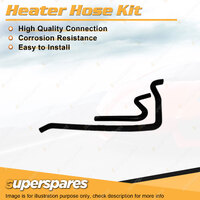 Heater Hose Set for Ford Escort 1.1L 1.3L OHV Carb Kent 1970-1976
