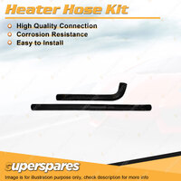 Heater Hose Set for Holden HZ HZ 3.3L 12V OHV Carb 202ci 1977-1980