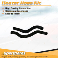 Heater Hose Set for Toyota Starlet 1.3L 16V DOHC MPFI 4E-FE 1995-1999