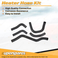 Heater Hose Set for Toyota Hiace RZH113 2.4L 16V SOHC MPFI 2RZE 1998-2005