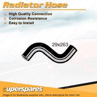 Lower Radiator Hose 29 x 263mm for Toyota Camry VZV21R 2.5L V6 DOHC 24V 88-93