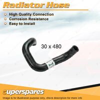 1 x Lower Radiator Hose 30mm x 480mm for Ford Laser KF TX3 KH TX3 KJ 1.6L 1.8L