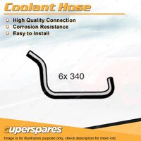 Throttle Body Coolant Hose 6 x 340mm for Mazda B2600 2.6L 4 cyl SOHC 12V 96-06