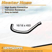 1 x Heater Hose 16/18 x 450mm for Toyota Landcruiser HDJ78R HDJ79R 4.2L 01-07