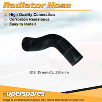 Superspares Upper Radiator Hose for Toyota Landcruiser FJ55R 4.2L 1973-1979
