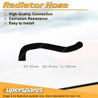 Lower Radiator Hose for Nissan Navara D21 2.7L 4 cyl OHV 8V Diesel 530mm