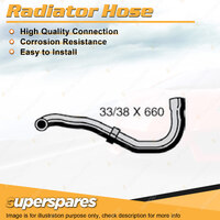 Superspares Lower Radiator Hose for Nissan Navara D21 2.5L 4 cyl 1986-1998