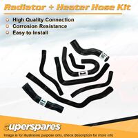 Superspares Hose Set for Toyota Landcruiser HDJ80R HDJ81R 4.2L 1HD-FTE