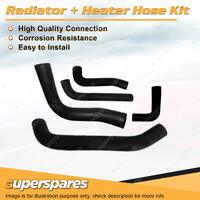 Radiator & Heater Hose Kit for Holden HJ 4.2L 16V Carb 253ci without Heater