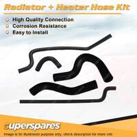 Radiator & Heater Hose Kit for Holden Commodore VB VC 4.2L 5.0L Delco