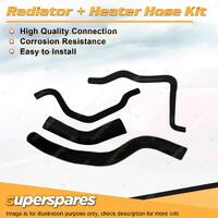 Radiator & Heater Hose Kit for Mitsubishi Lancer CC 1.8L 4G93 92-96 Manual