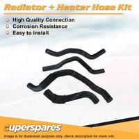 Radiator & Heater Hose Kit for Mitsubishi Lancer CH 2.4L 4G69 Manual
