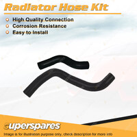 Upper+Lower Radiator Hose for Daewoo Kalos T200 1.5L MPFI F15S3 2003-2004 Manual