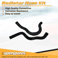 Upper+Lower Radiator Hose Kit for Daihatsu Charade G10 1.0L Carb CB 1980-1983