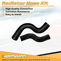 Upper+Lower Radiator Hose for Ford Laser KB Meteor GB 1.3L 1.5L E3 E5 1983-1985