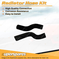 Upper+Lower Radiator Hose Kit for Ford Courier Econovan 2.0L FE F2 1984-1998