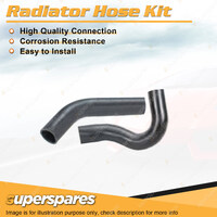 Upper+Lower Radiator Hose Kit for Hino Ranger FC141K 5.8L OHV W06D 1985-1992