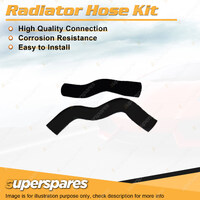 Upper+Lower Radiator Hose Kit for Holden Jackaroo L1 2.8L SOHC 4JB1-T 1988-1992