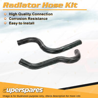 Upper+Lower Radiator Hose for HSV Commodore VP Sport VP 3.8L MPFI L27 with ABS