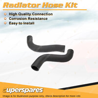 Upper+Lower Radiator Hose for Nissan UD CMA 86 81 5.7L OHV Turbo Diesel FD6T FD6