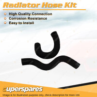 Upper+Lower Radiator Hose for Nissan Pulsar N12 Coupe 1.5L Carb E15S 1983-1986