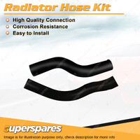 Upper+Lower Radiator Hose for Nissan Navara D21 2.4L 4WD KA24E 1992-1999 with PS