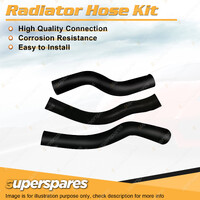 Upper+Lower Radiator Hose for Toyota Starlet EP 1.3L MPFI 4E-FTE 95-99 Manual