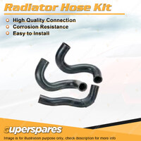 Upper+Lower Radiator Hose for Toyota Corolla ZRE172R 1.8L MPFI 2ZR-FE 2013-ON