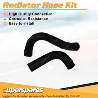 Upper+Lower Radiator Hose Kit for Toyota Corolla KE 1.2L Carb 3K K 1969-1974