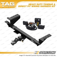 TAG Heavy Duty 1-Piece Towbar Kit EJ Wiring for Ford Ranger PY T6.2 Ute 22-On