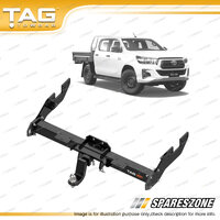 TAG 4x4 Recovery Towbar Extreme Duty Powder-Coated for Toyota Hilux 07/2015-On
