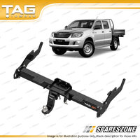 TAG 4x4 Recovery Towbar Powder-Coated for Toyota Hilux 03/2005-09/2015