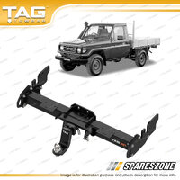 TAG 4x4 Recovery Towbar Powder-Coated for Toyota Landcruiser 10/1996-07/2012