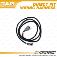 TAG Direct Fit Wiring Harness for Honda CR-V RD Wagon 01-07 No Reverse Sensors