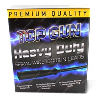 Top Gun Spiral Wire Ignition Leads Set for Holden Jackaroo Rodeo KB TF 1985-1993