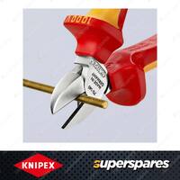 Knipex 1000V Diagonal Cutter - Length 140mm with Bevel Narrow Head Style