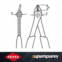 Knipex Electronic Super Knips - Length 125mm with Lead Catcher Burnished Head