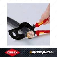 Knipex 1000V Cable Cutter - 320mm Three Stage Ratchet Drive with High Leverage