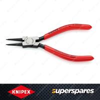 Knipex Internal Circlip Plier - 140mm Long Tips Dia 1.3mm Solid Style Pliers