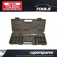 Toledo 9pc Slide Hammer Split Collect Extractor Set Collet size range 8 to 32mm