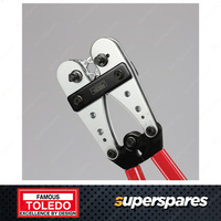 Toledo Heavy Duty Cable Lug Crimper - 650 Length Crimp Range 10-120
