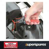 Toledo Electrical Wire Cutter Mini 140mm Overall Length PVC dipped handle