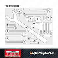 1 x Toledo Timing Tool Kit for Audi A3 A4 A5 A6 Q3 Q5 TT 1.8L 2.0L