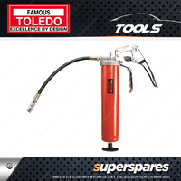 Toledo Extra Heavy Duty Pistol Grease Gun - Professional 450g 650 cm 3