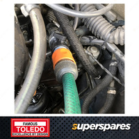 1 pc of Toledo Radiator Back Flusher - 1/2" 13mm 5/8" 16mm 3/4" 19mm