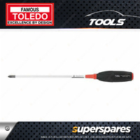 Toledo Screwdriver Ergo-Line Phillips # 2 x 200mm Overall length 330mm
