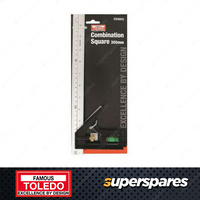 1 pc of Toledo Adjustable Combination Square Metric & Imperial - 300mm