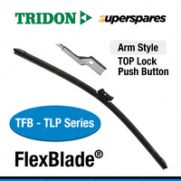 Tridon FlexBlade Driver Side Wiper Blade 26" for Opel Astra 2012-2012