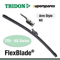 Pair Tridon FlexBlade Frameless Wiper Blades for Toyota C-HR NGX10R NGX50R